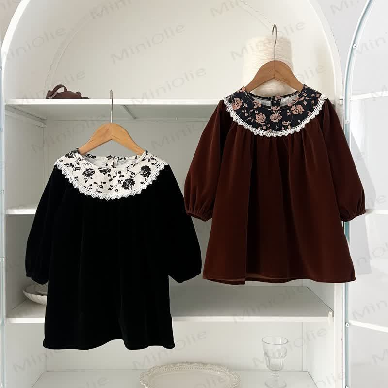 Baby Toddler Girl Lace Flower Dress - image 3