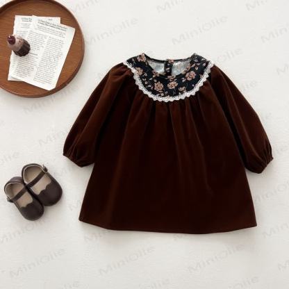Baby Toddler Girl Lace Flower Dress - image 5