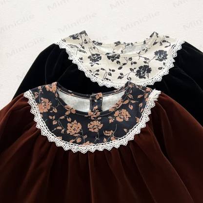 Baby Toddler Girl Lace Flower Dress - image 9