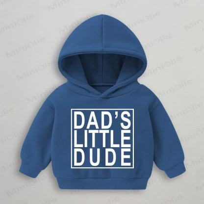 DAD'S LITTLE DUDE Baby Blue Sweatshirt - Blue - 3-5T - image 1
