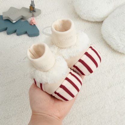 Baby Striped Socks Shoes - image 4