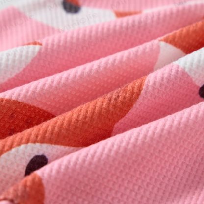 Baby Fox Pink Waffle 2-piece Set - image 4