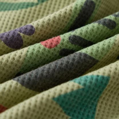 Baby Toddler Animal Waffle Green 2-piece Set - image 4