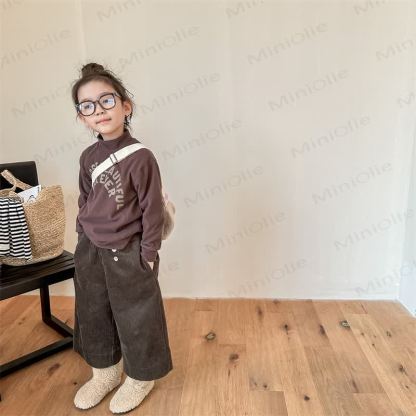 Baby Toddler Girl Solid Color Cord Pants - image 7