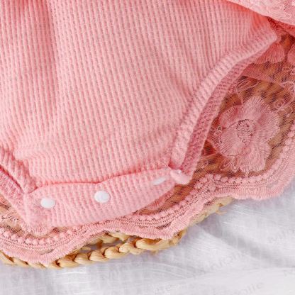 Baby Girl Bow Flower Mesh Dress - image 12