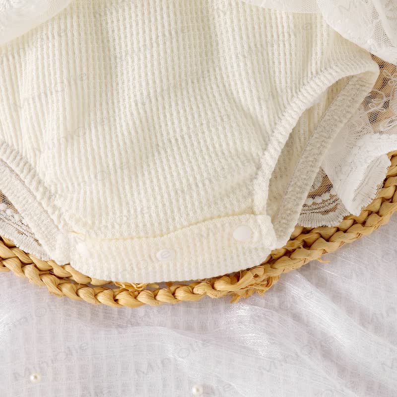 Baby Girl Bow Flower Mesh Dress - image 18