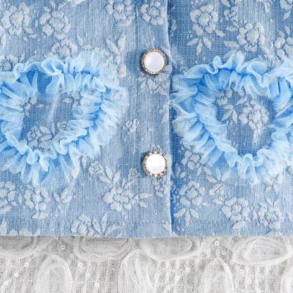 Baby Toddler Girl Love Bow Flower Dress - image 14