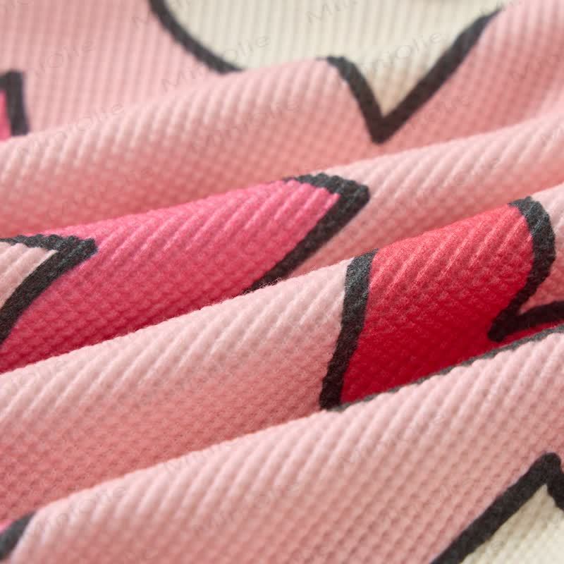 Baby Love Waffle 2-piece Pink Set - image 7