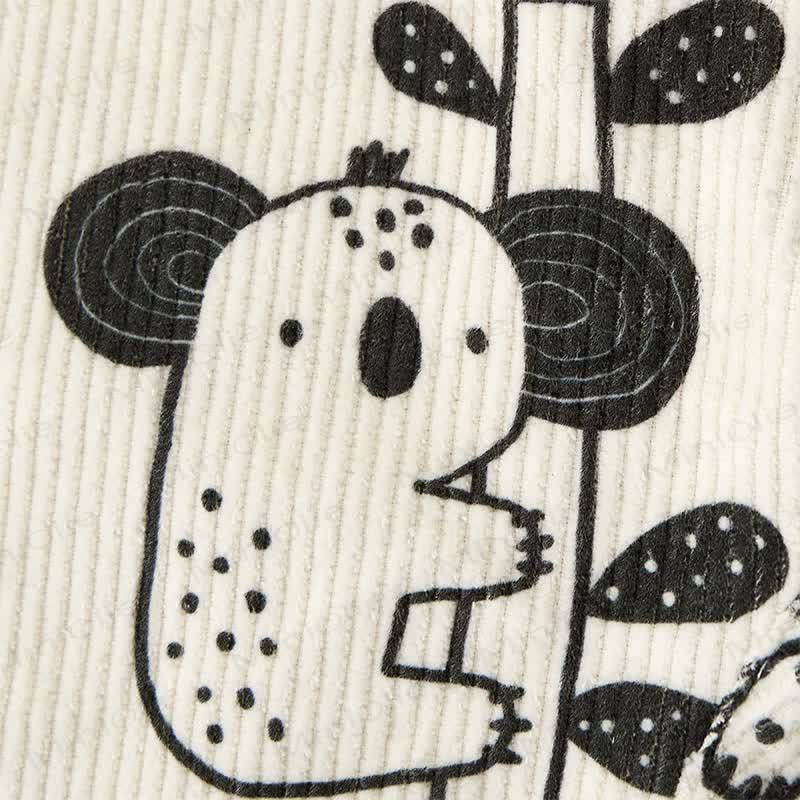 Baby Toddler Beige Animal Cord Pants - image 6