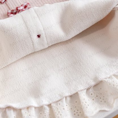 Toddler Girl Bow Lace Knit Top - image 11