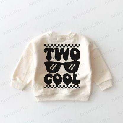 TWO COOL Baby Toddler Cream Sweatshirt - image 3