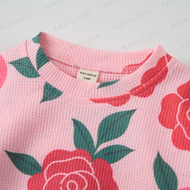 Baby Rose Pink Waffle 2-piece Set - image 5