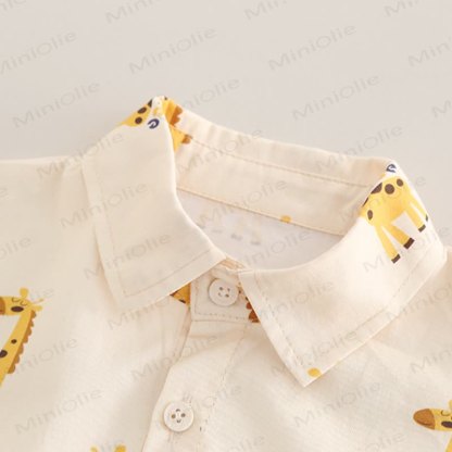 Baby Toddler Giraffe Love Knit 3-piece Set - image 13