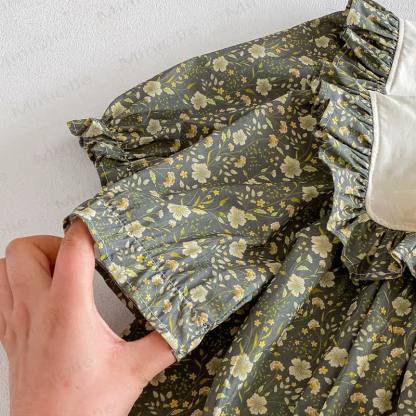 Toddler Kid Girl Floral Bow Dress - image 7