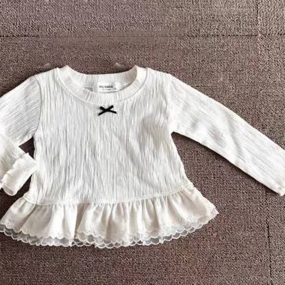 Baby Toddler Girl Top/Pants - White Top - 5-7T - image 5