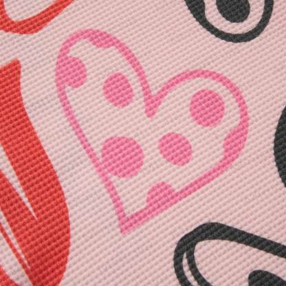 Baby Waffle Colored Hearts Sweatshirt 2-piece Pink Set - image 4