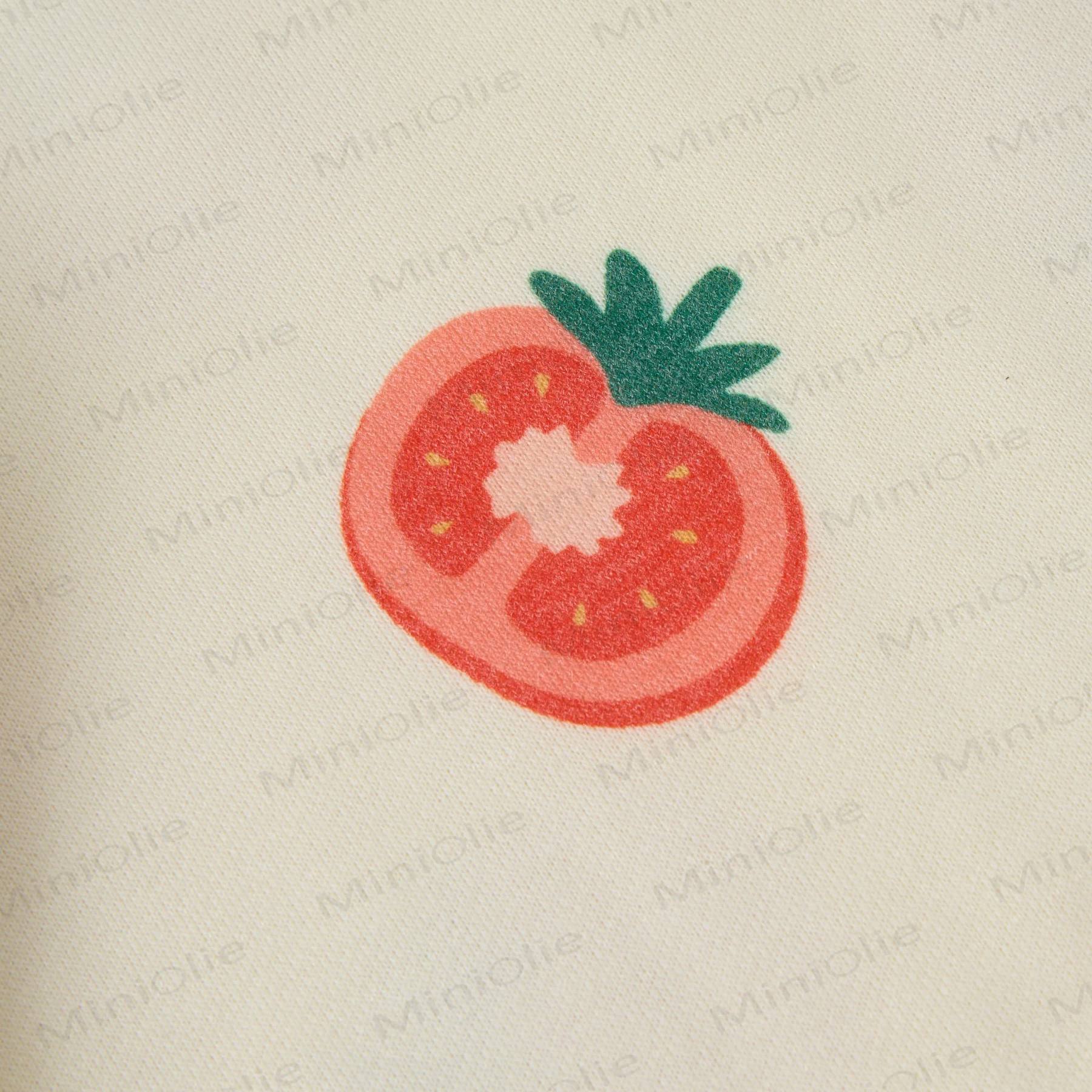 Baby Toddler Tomatoes Beige Romper - image 6