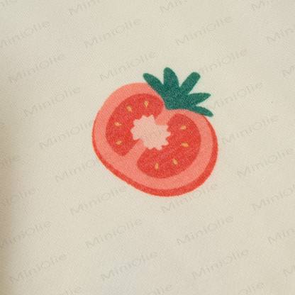 Baby Toddler Tomatoes Beige Romper - image 6