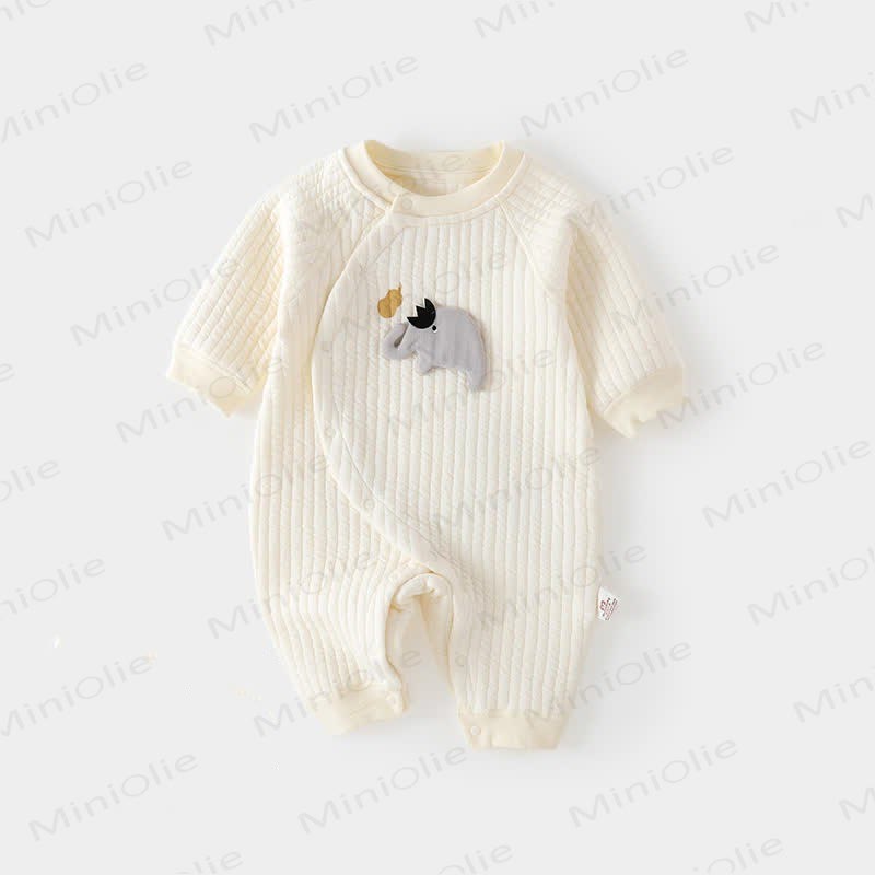 Baby Bunny/Elephant/Fish Romper - Beige - 18-24M - image 3
