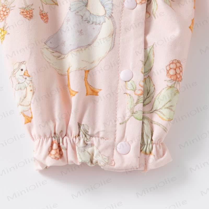 Baby Floral Animal Romper - image 18
