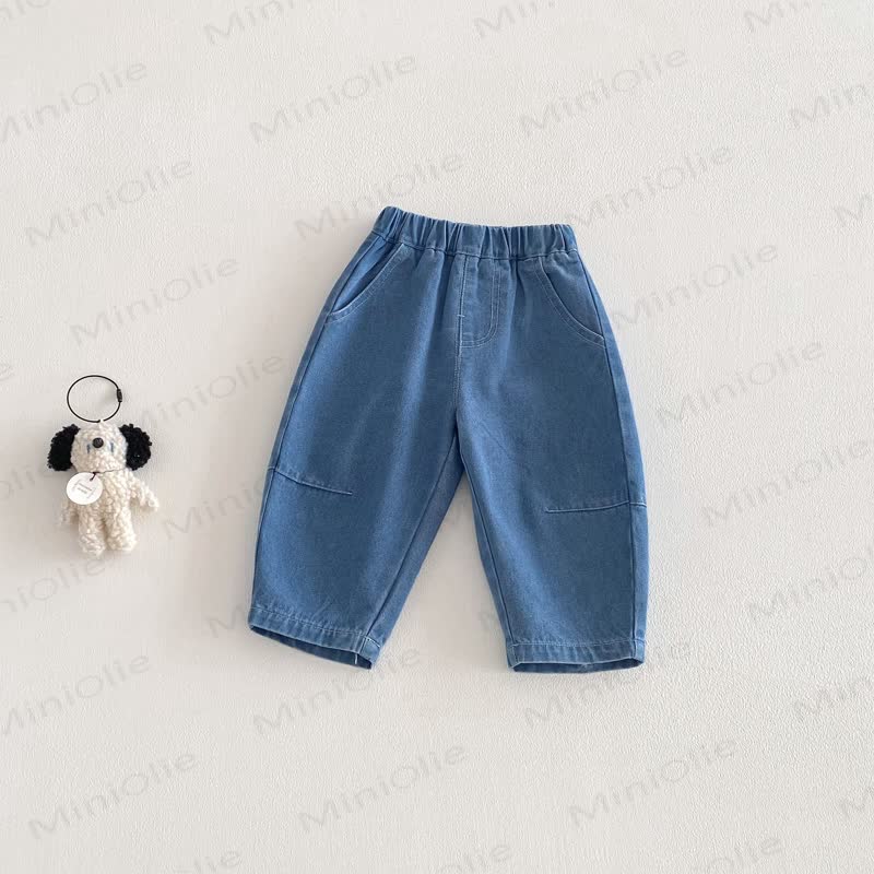 Baby Toddler Jean Pants - Light Blue - 5-7T - image 5