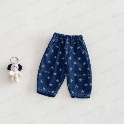 Baby Toddler Jean Pants - Dark Blue - 5-7T - image 6