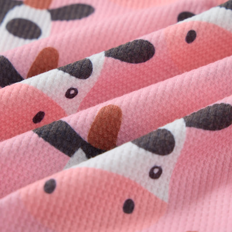 Baby Cow Pink Waffle 2-piece Set - image 7