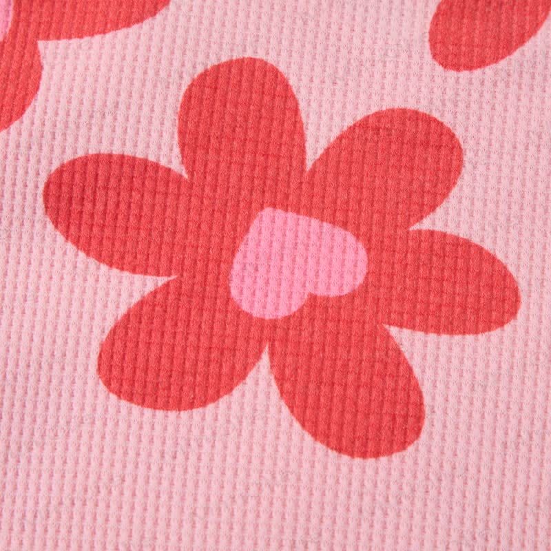 Baby Flower Heart Pink Waffle 2-piece Set - image 5