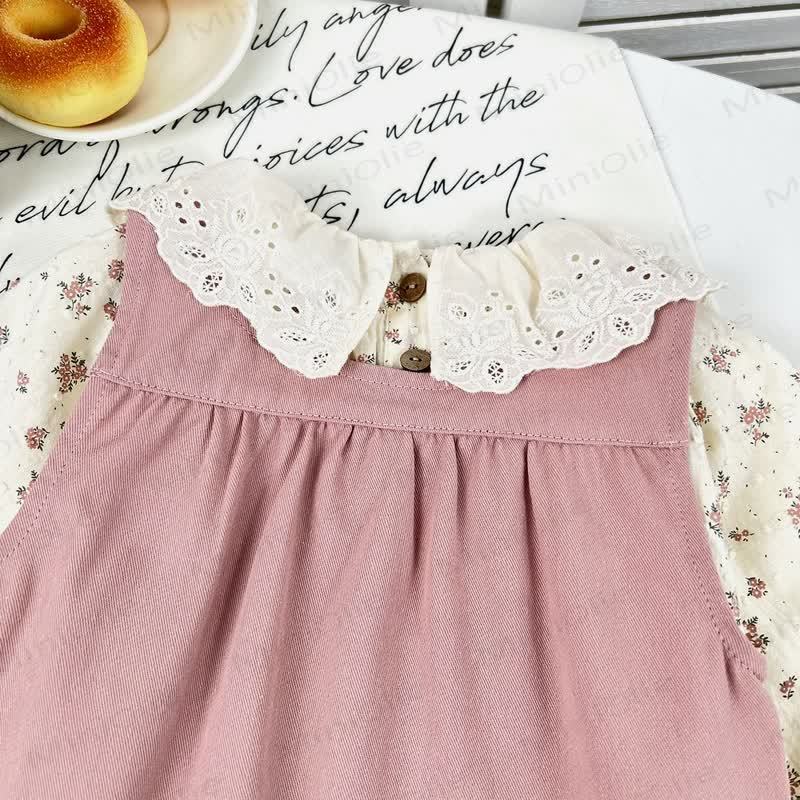 Baby Toddler Girl Flower Lace Top/Sleeveless Dress - image 13