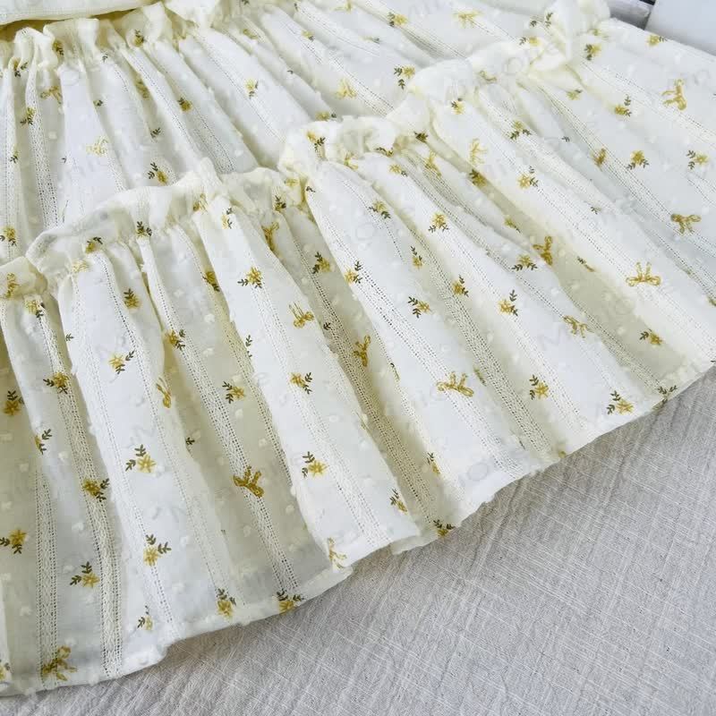 Baby Toddler Girl Flower Lace Dress - image 10