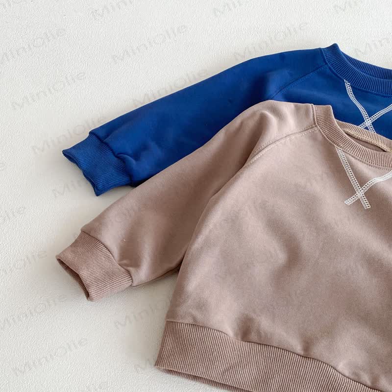 Baby Toddler 2-piece Solid Color Set - image 10