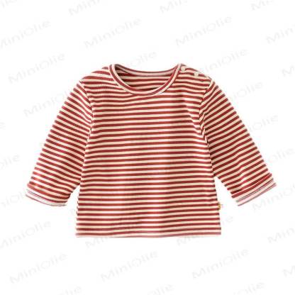 Baby Striped Red T-Shirt - image 3