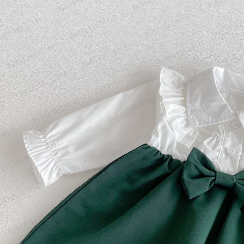 Baby Toddler Bow Dress - image 8
