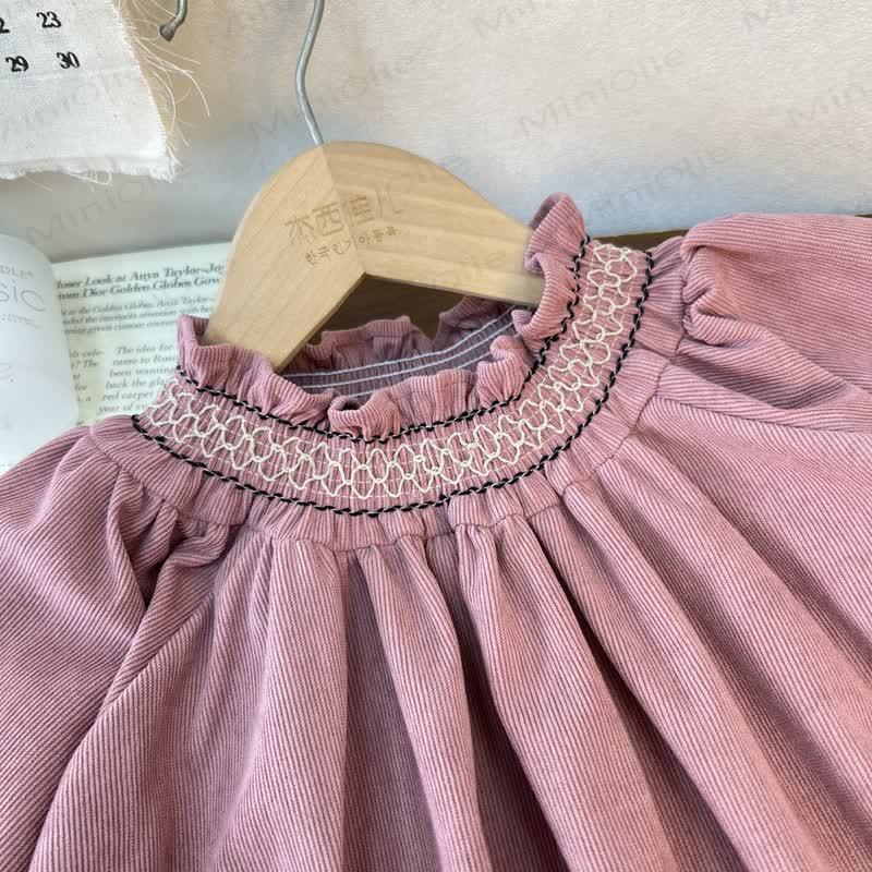Baby Toddler Girl Solid Color Lace Dress - image 12