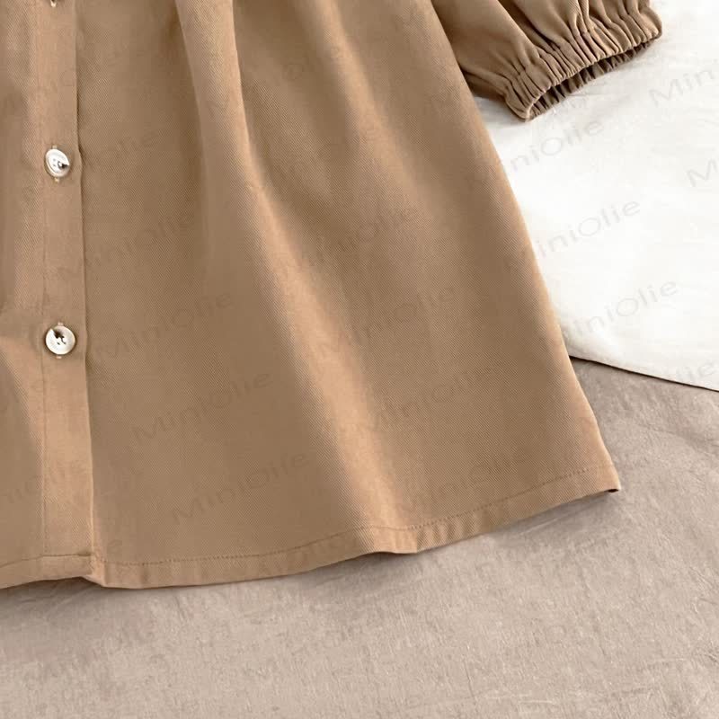 Baby Toddler Girl Floral Lapel Dress - image 10