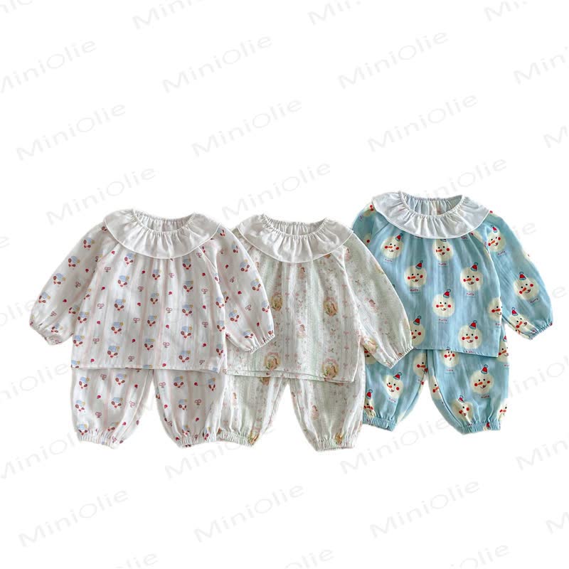 Baby Toddler Girl 2-piece Lapel Set - image 5