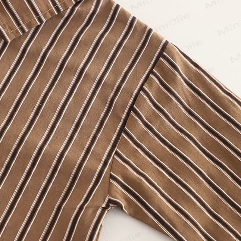 HAPPY Baby Toddler Boy Stripe Dog 3-piece Knit Set - image 14