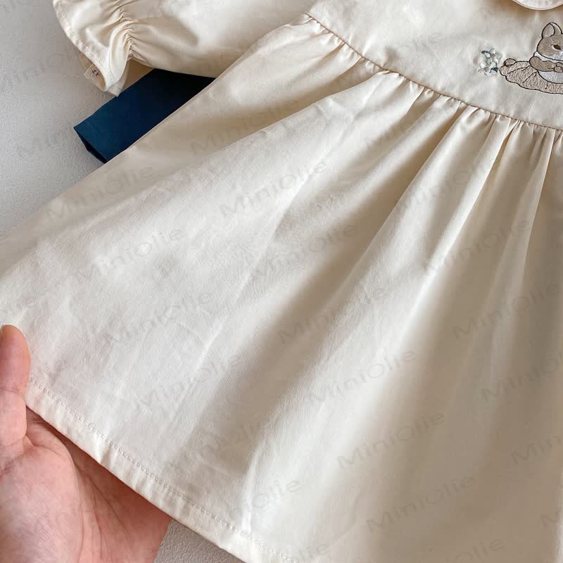 Baby Toddler Girl Bunny Dress - image 11