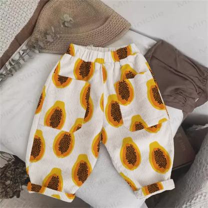Baby Toddler Beige Papaya Cord Pants - Beige - 5-7T - image 1