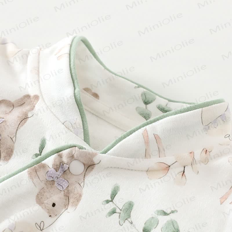 Baby Bunny Knot Button Romper - image 3