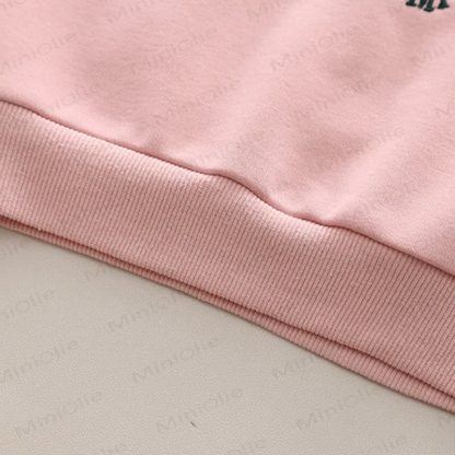 WORLD IS MINE Baby Toddler Girl Flower Bow Smiley 2-piece Set - image 10