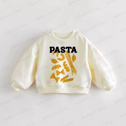 PASTA Baby Toddler Cream Sweatshirt - Cream - 3-5T - image 1