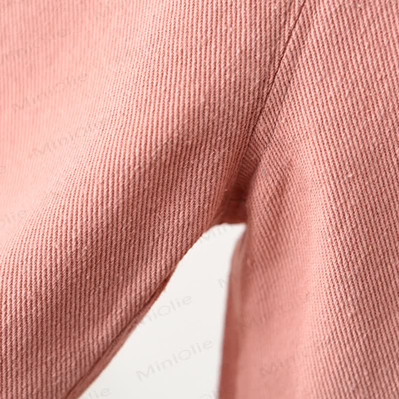 Baby Toddler Mushroom Woven Overalls - image 10