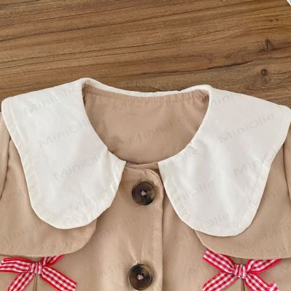 Baby Girl Bow Collar T-Shirt - image 9