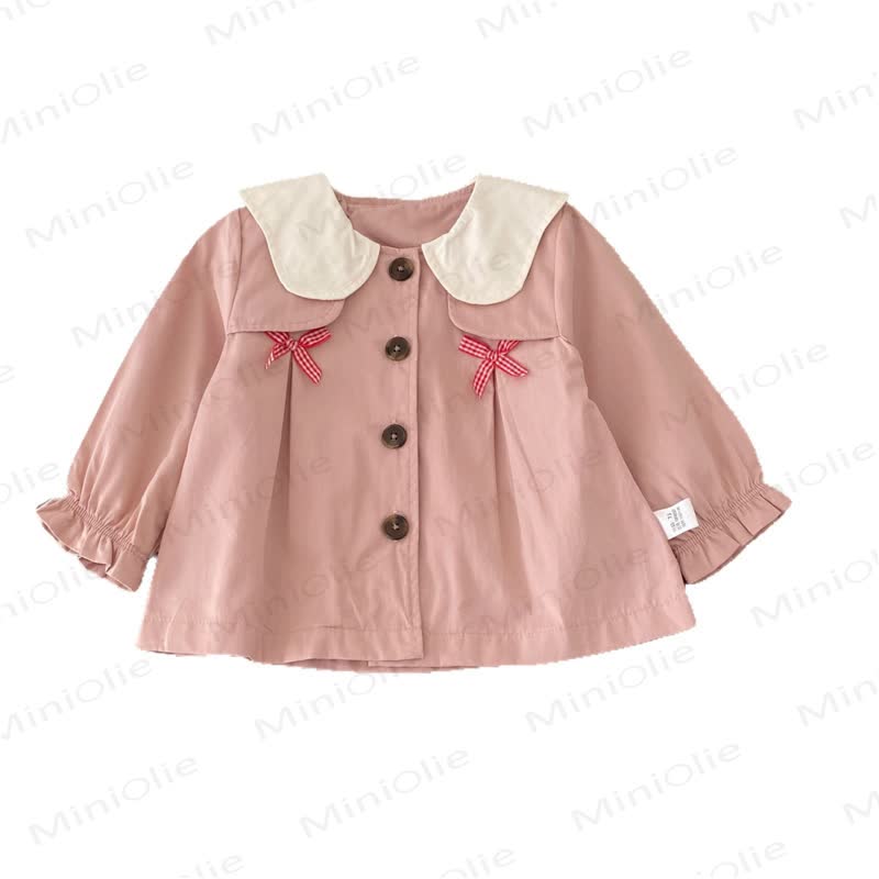Baby Girl Bow Collar T-Shirt - image 6