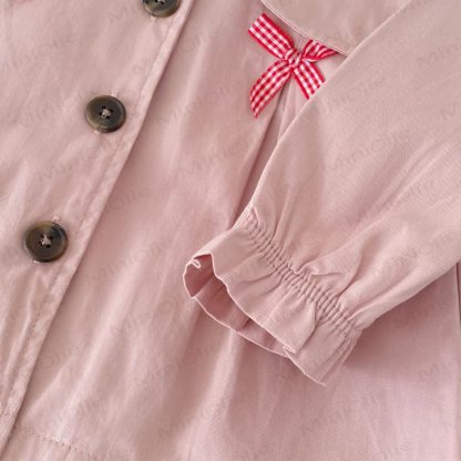 Baby Girl Bow Collar T-Shirt - image 4