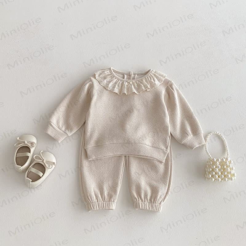 Baby Toddler Girl Lace 2-piece Set - image 3