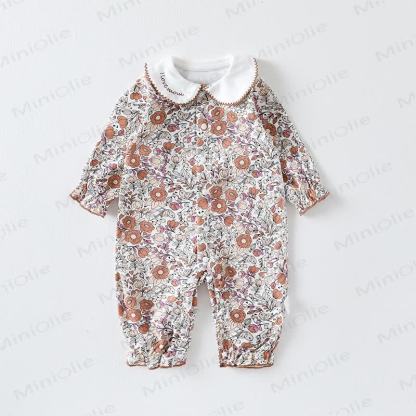 Baby Maple Leaf/Flower Romper - Flower - 18-24M - image 1