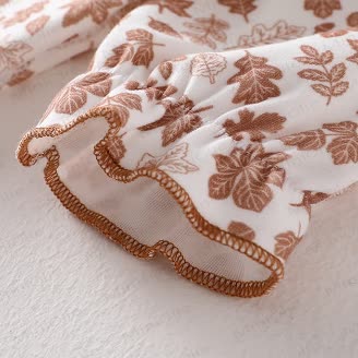 Baby Maple Leaf/Flower Romper - image 5