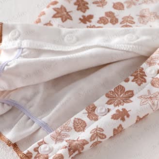 Baby Maple Leaf/Flower Romper - image 6